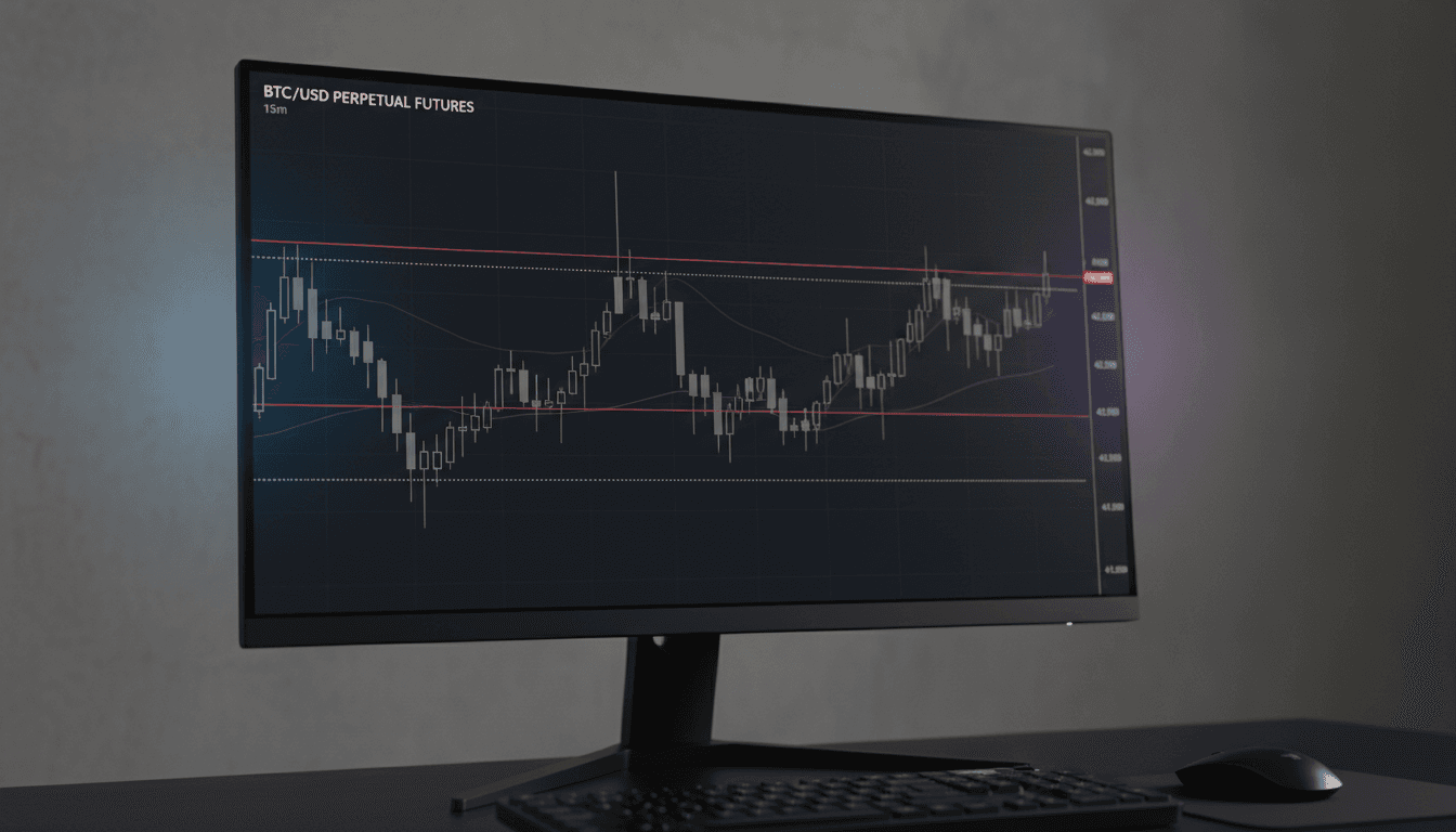 Market structure chart showing candlestick patterns and support resistance levels