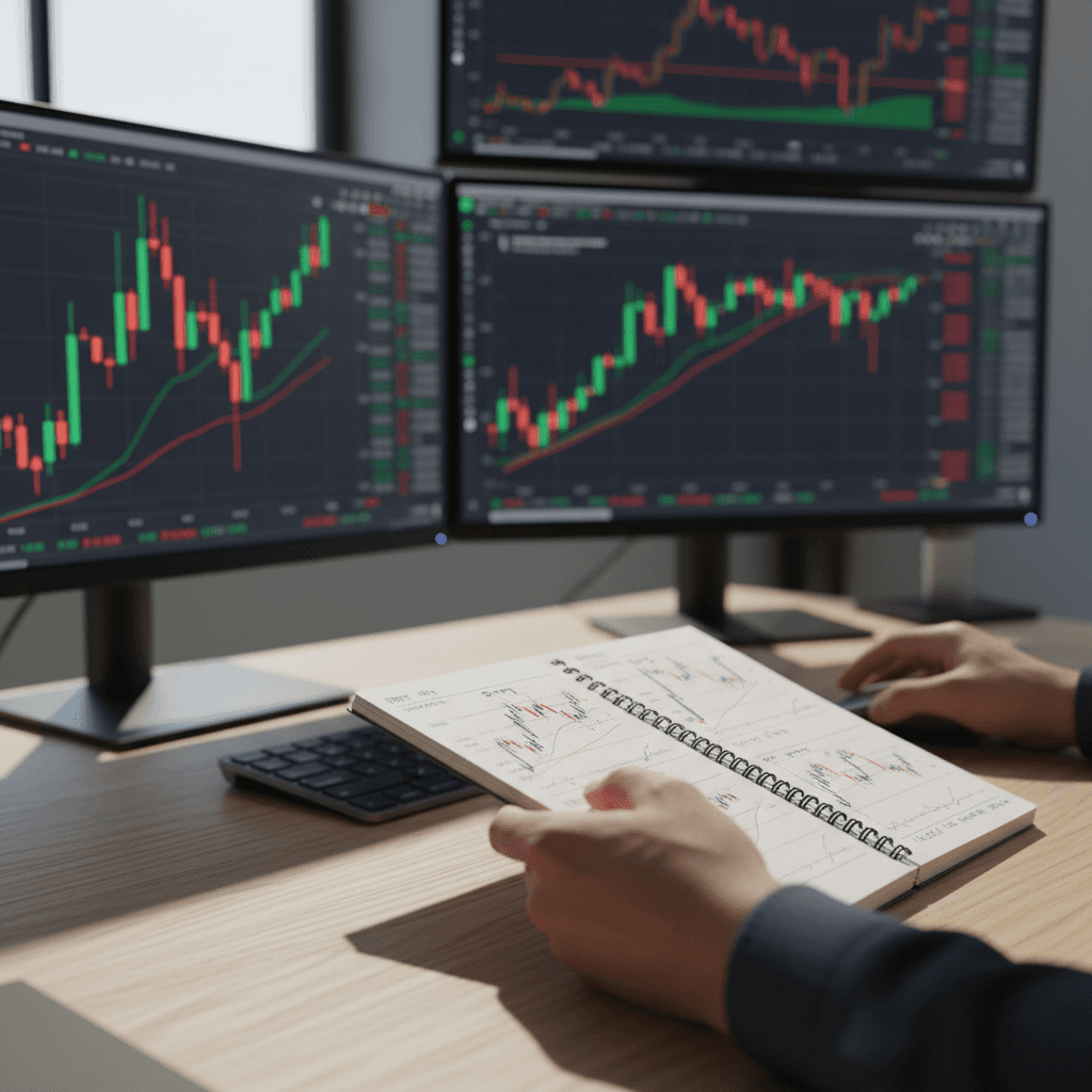 Trading discipline workspace